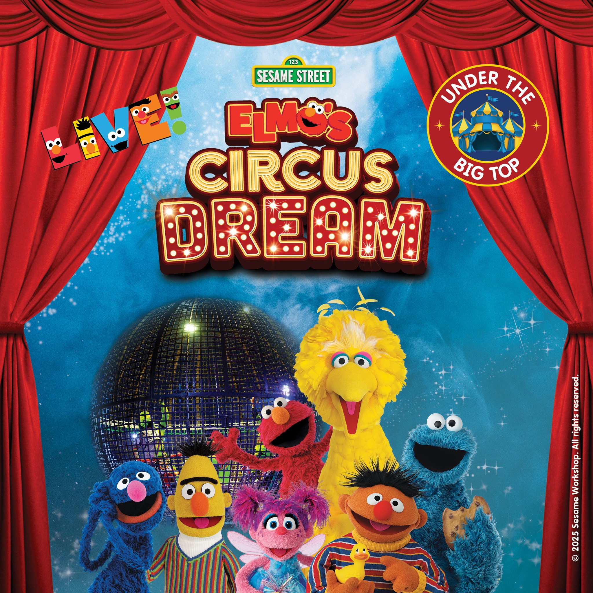 Elmo’s Circus Dream, a dazzling new live stage spectacular making its world premiere at Caulfield Racecourse these upcoming July School Holidays from June 27th to August 3rd, 2025.

Tickets and information: https://www.sesamestreetcircus.com.au/

#sesamestreetcircus 

@sesamestreetcircus 
@cavanaghpr