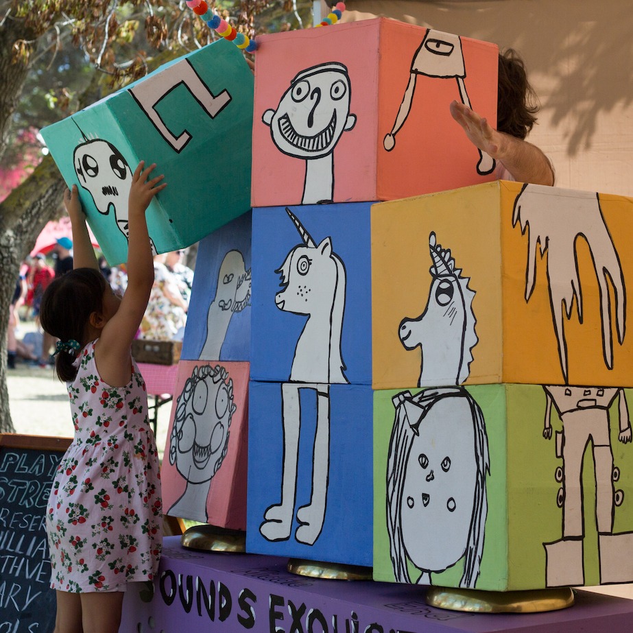 Playable streets: the head, the bottom and the middle

Inspired by the surrealists and the imaginative world of artist Michael Vale, this drop-in workshop invites kids to invent wild characters and unexpected stories together with iconic arts company Playable Streets.

Mornington Peninsula Regional Gallery
Saturday 21 March, free activity

Visit: https://mprg.mornpen.vic.gov.au/Events/Playable-Streets-The-head-the-bottom-and-the-middle-bit

@mprg_vic