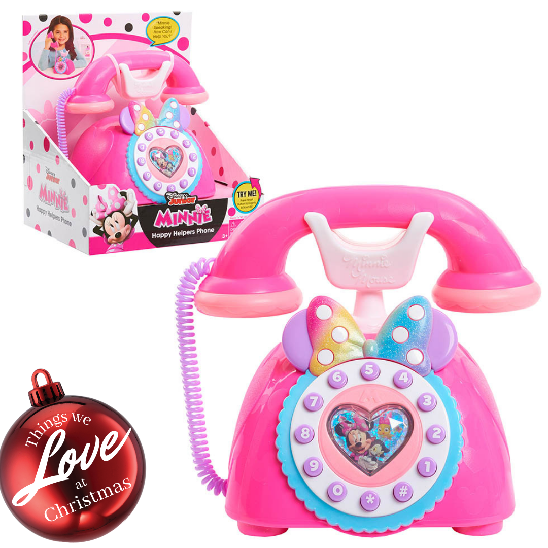 Disney Junior Minnie Mouse Ring Me Rotary Phone - Peninsula Kids