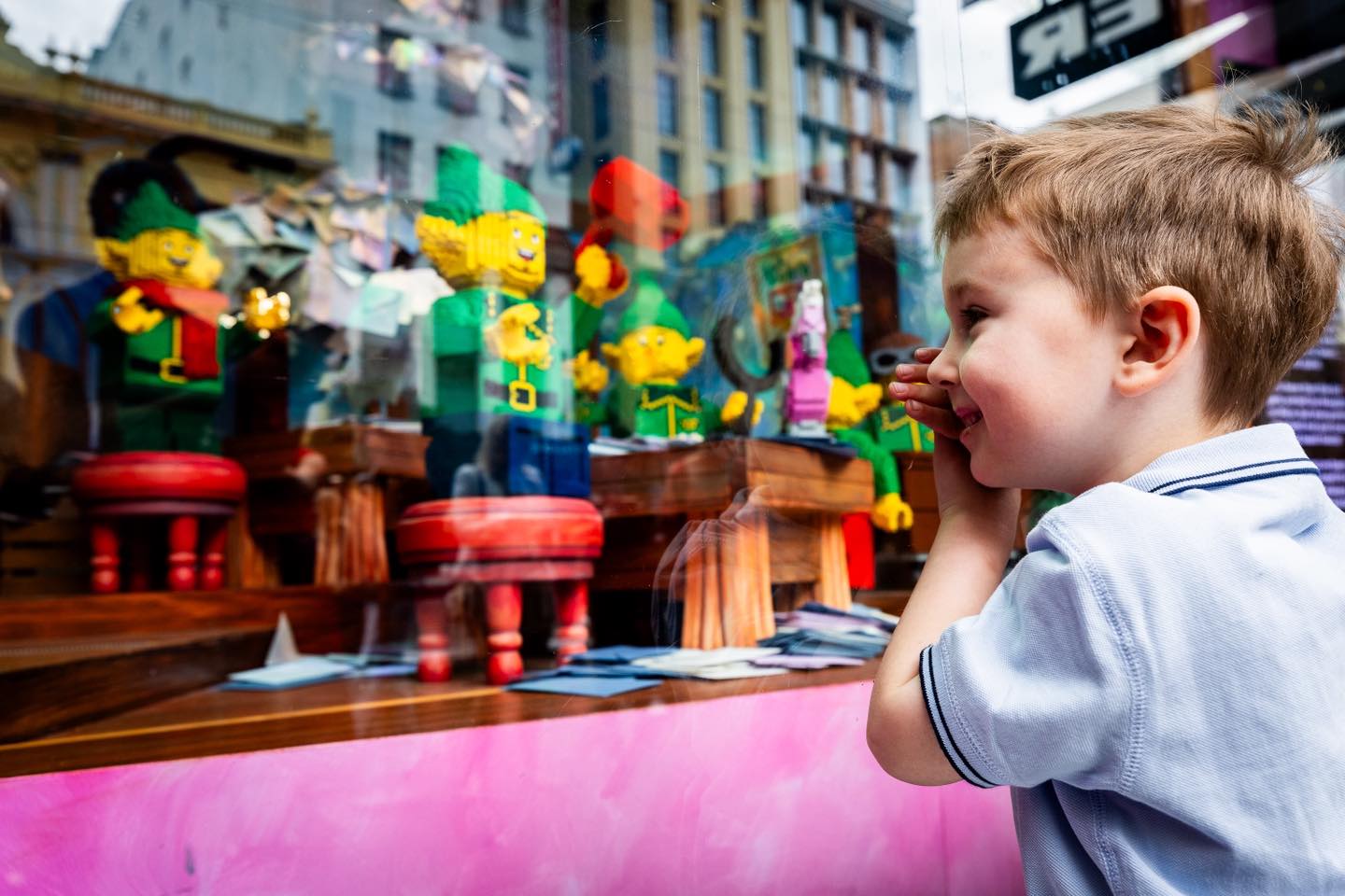 The LEGO Group partners with Myer to celebrate 70 years of Christmas window magic. 

Unfolding across six windows at Myer Melbourne’s Bourke Street store from Saturday 8 November to Sunday 11 January 2026, A Playful LEGO Christmas Story invites visitors to follow a child’s letter to Santa as it journeys from a Melbourne post office all the way to The North Pole - with a little help from a cheeky LEGO® elf.

From The Windows To The Workshop:
Families can continue the festive fun inside The Basement at Myer Melbourne, where the LEGO Christmas Playland will run from Saturday, 8 November to Christmas Eve.