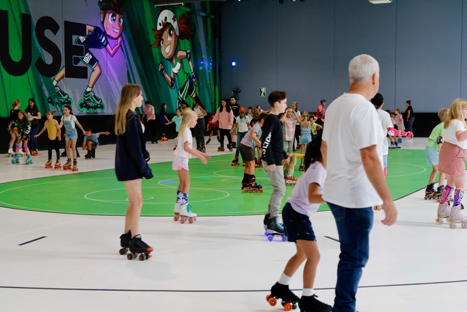Dad skates FREE at Sk8house this Father's Day