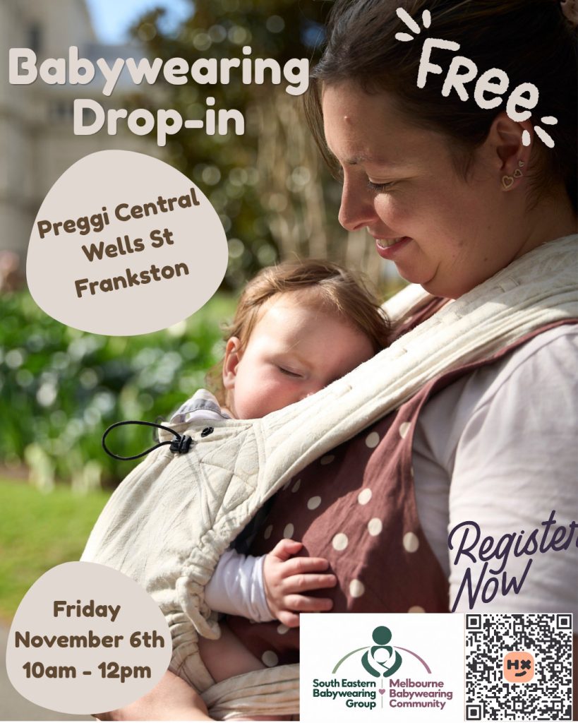 Babywearing Drop-in @Preggi Central
